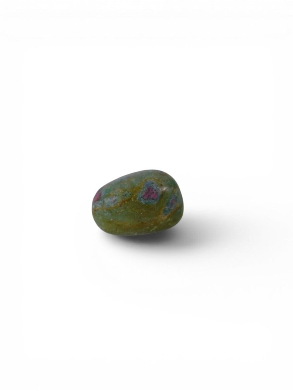 Ruby Zoisite Tumbled Stone 0.5 oz Anyolite Ruby in Zoisite